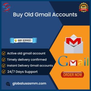 Buy Old Gmail Accounts Quality USA, Gmail New & Old from globalusasmm